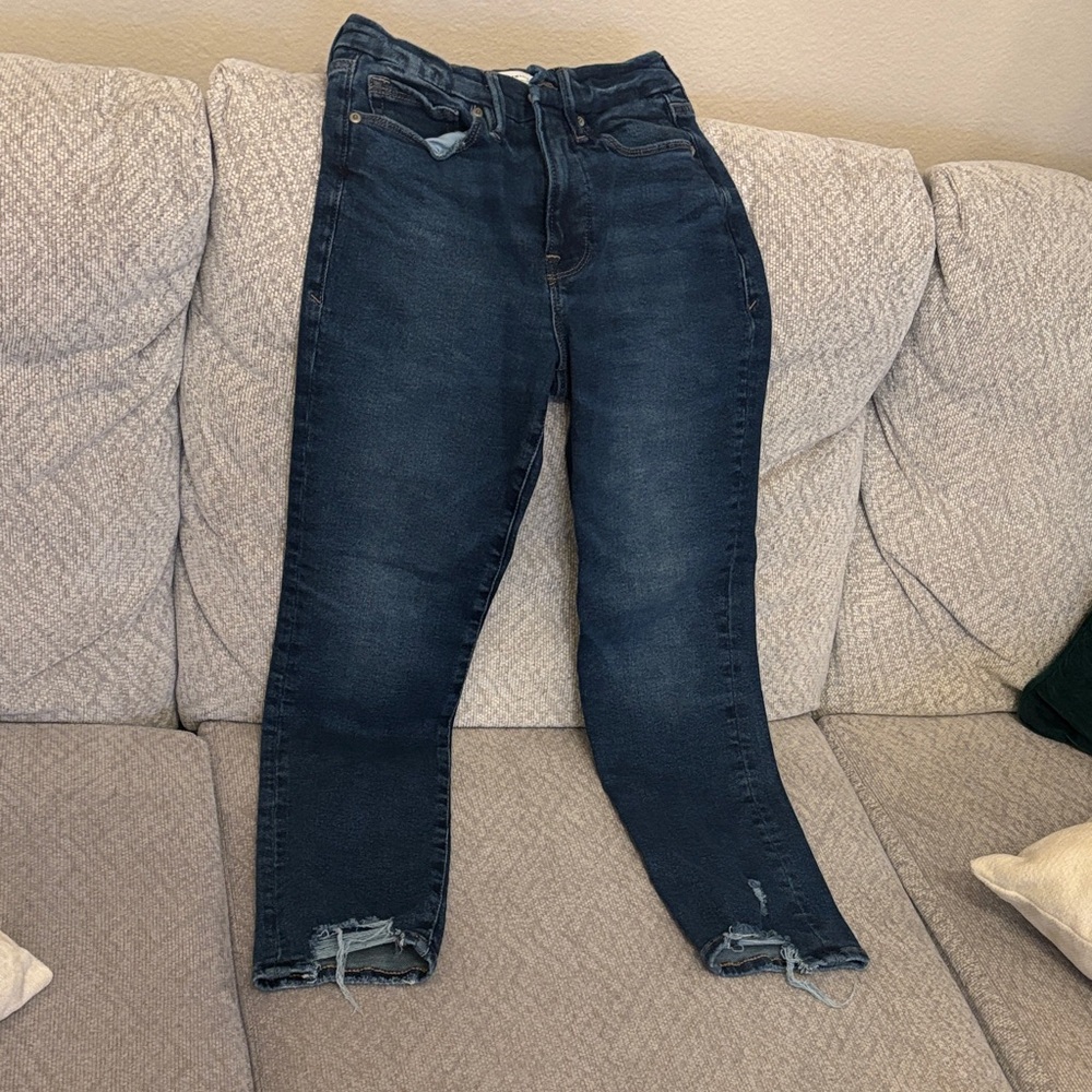 Good American Midnight Blue Skinny Jeans